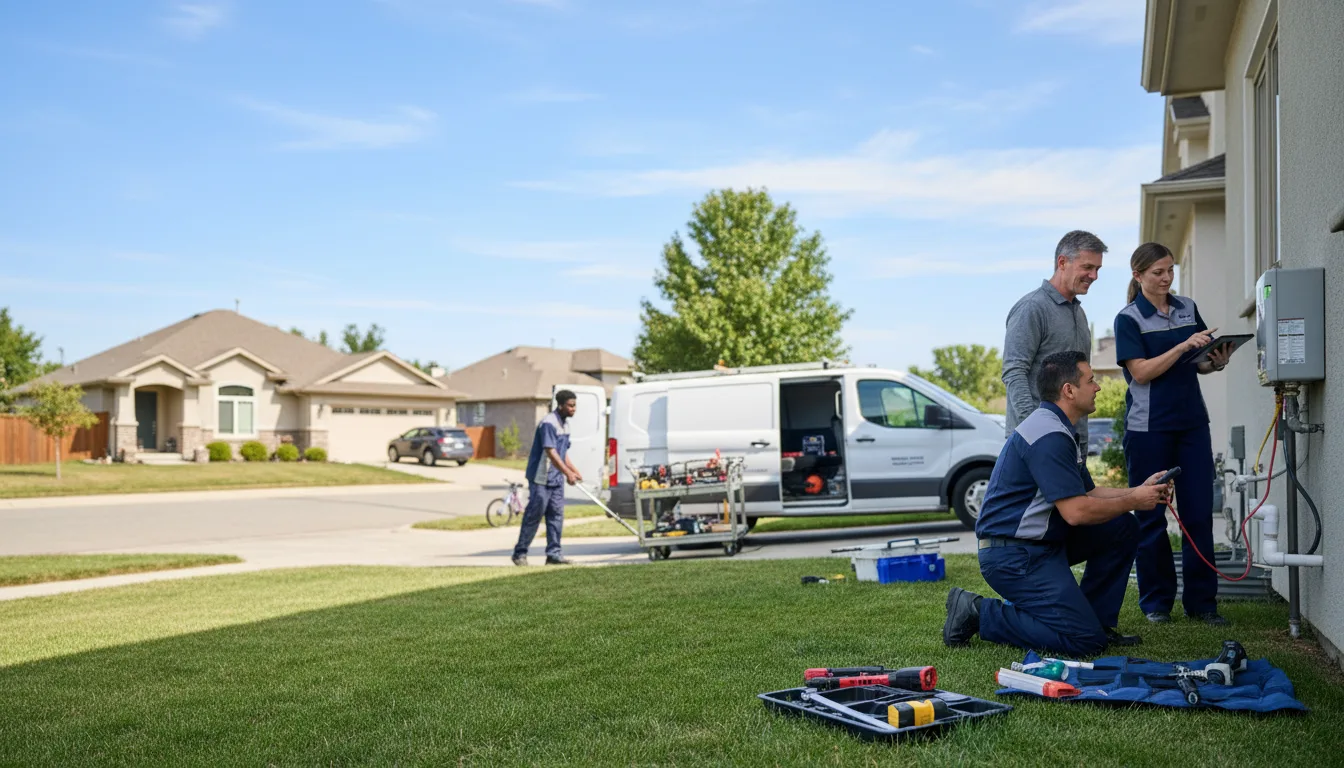 Professional Outdoor Tankless Water Heater Installation in Hunnewell, MO
